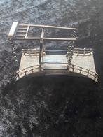 ANTIEKE ZILVEREN KLAPBRUG, Antiek en Kunst, Ophalen of Verzenden, Zilver