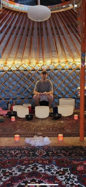 Ik verhuur mijn klankschalen en soundhealing instrumenten beschikbaar voor biedingen