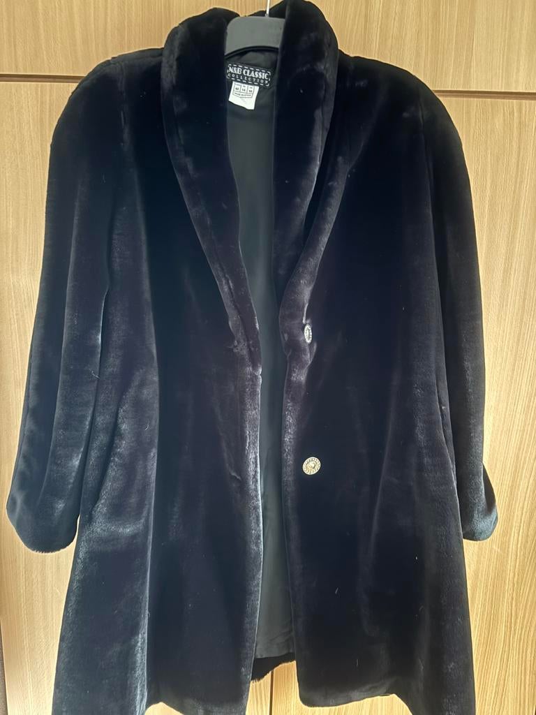 Mooie winterjas, Kleding | Dames, Jassen | Winter, Ophalen of Verzenden, Gedragen, Maat 42/44 (L), Zwart