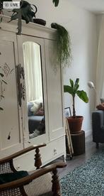 witte kast antiek hout, Antiek en Kunst, Ophalen