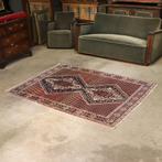 Antiek vintage bohemian vloerkleed tapijt kleed 200x154, Gebruikt, Ophalen of Verzenden, Overige kleuren