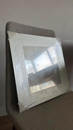 Spiegel met opschrift - 40x40 cm toilet wc, Huis en Inrichting, Woonaccessoires | Spiegels, Minder dan 50 cm, Vierkant, Nieuw