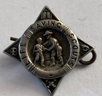 Oude Scouting medaille – Life Saving Scouts ca. 1930 beschikbaar voor biedingen