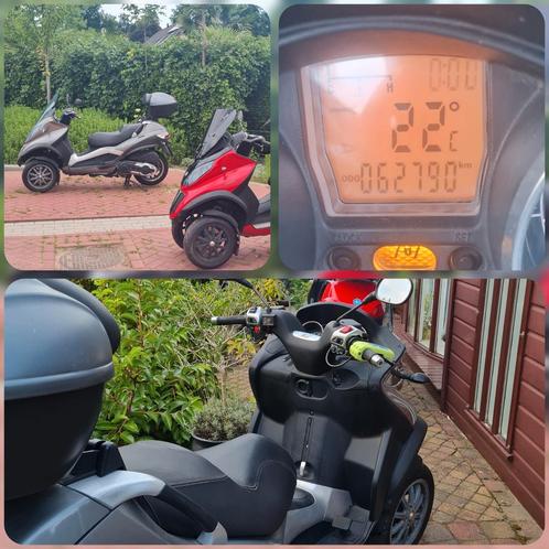 Piaggio MP3 Grijze Scooter - Rijbewijs B mogelijk, Motoren, Motoren | Overige merken, Particulier, Scooter, Motorrijbewijs A, Ophalen