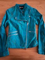 Suede jasje Ibana, Ophalen of Verzenden, Zo goed als nieuw, Maat 36 (S), Blauw