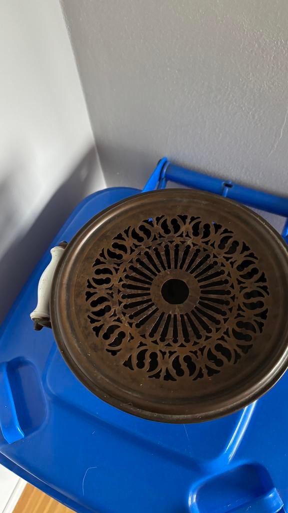 Koperen ketel net warmhouder, Ophalen of Verzenden