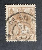 nvph 61 gestempeld Koningin Wilhelmina bontkraag 1899-1921, Postzegels en Munten, Postzegels | Nederland, Verzenden, T/m 1940