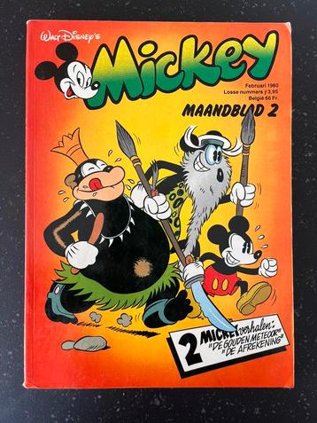 Mickey Maandblad 2 - jaargang 1980 beschikbaar voor biedingen