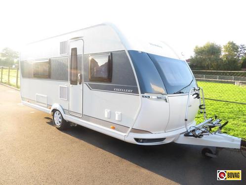 Hobby Excellent 495 WFB +mover, Caravans en Kamperen, Caravans, tot en met 4, 1000 - 1250 kg, Rondzit, Hobby, Overige, Douche