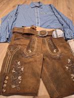Wildbock lederhose 48 trachten overhemd kousen Tiroler, Kleding | Heren, Carnavalskleding en Feestkleding, Ophalen, Marjo, Maat 48/50 (M)
