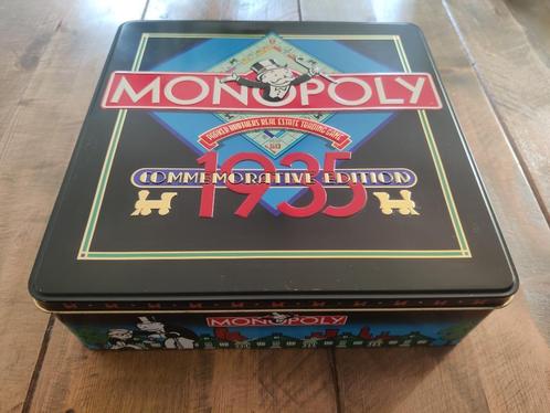 Monopoly 1935 Commemorative Edition – Blikeditie, Hobby en Vrije tijd, Gezelschapsspellen | Bordspellen, Nieuw, Vijf spelers of meer