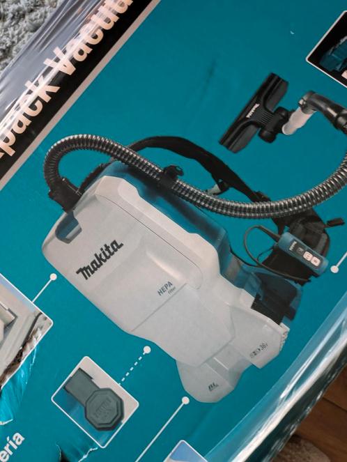 Nieuw Makita rugzak stofzuiger DVC660Z, Witgoed en Apparatuur, Stoomapparaten, Nieuw, Ophalen of Verzenden