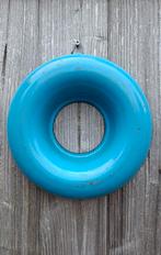 Vintage Deense blauwe rijstring emaille met haak, Antiek en Kunst, Antiek | Emaille, Ophalen of Verzenden