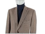 Boggi Blazer - Fabric by Fratelli Tallia Di Delfino, Maat 52/54 (L), Bruin, Ophalen of Verzenden, Zo goed als nieuw