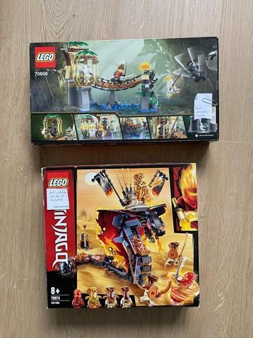 Lego ninjago 70608 en 70674 beschikbaar voor biedingen