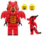 col318 Dragon Suit Guy, Series 18, Ophalen of Verzenden, Lego, Zo goed als nieuw, Losse stenen