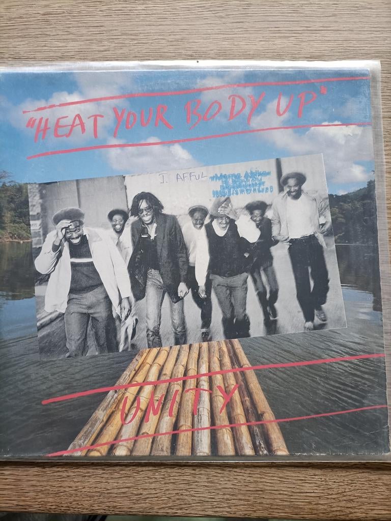 Unity - Heat Your Body Up - Vinyl LP reggae, Ophalen of Verzenden, Zo goed als nieuw, 12 inch