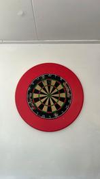 Dartbord met ring en pijlen, Ophalen, Zo goed als nieuw, Dartbord