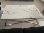 Marmerlook Salontafel - Stijlvol Design, Huis en Inrichting, Tafels | Salontafels, Ophalen, 100 tot 150 cm, 50 tot 100 cm, Zo goed als nieuw