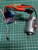 traxxas xl5hv en brushed 21t motor voor een crawler, Ophalen of Verzenden, Zo goed als nieuw