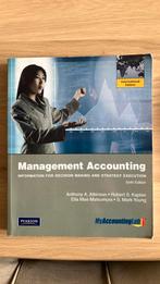 Management accounting, Boeken, Ophalen of Verzenden, Zo goed als nieuw, Management