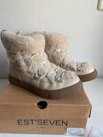 EST'SEVEN Mouton Boots - Maat 37 - Nieuwstaat!, Kleding | Dames, Schoenen, Ophalen of Verzenden, Zo goed als nieuw, Beige, Lage of Enkellaarzen