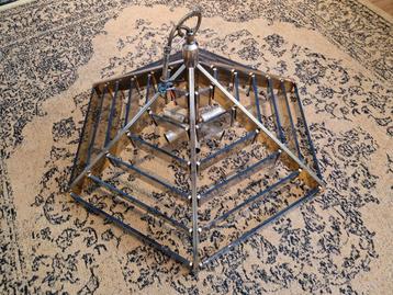 Rookglas hanglamp beschikbaar voor biedingen