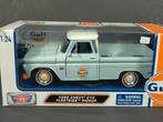 Chevrolet Chevy Fleetsode 1966 Gulf 1:24 Motormax Pol, Zo goed als nieuw, Verzenden