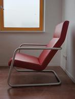 Mooie nette design fauteuil, Huis en Inrichting, Fauteuils, Ophalen, Zo goed als nieuw, 50 tot 75 cm, Leer