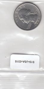 S19-USA-0315 Verenigde Staten ¼ dollar 1990 D KM# 164a VF Wa, Verzenden, Noord-Amerika
