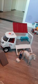 Schleich paarden dierenarts, Ophalen, Gebruikt