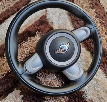 MINI Cooper One S stuur R55 R56 R57 R58 R59 R60 zeer netjes beschikbaar voor biedingen