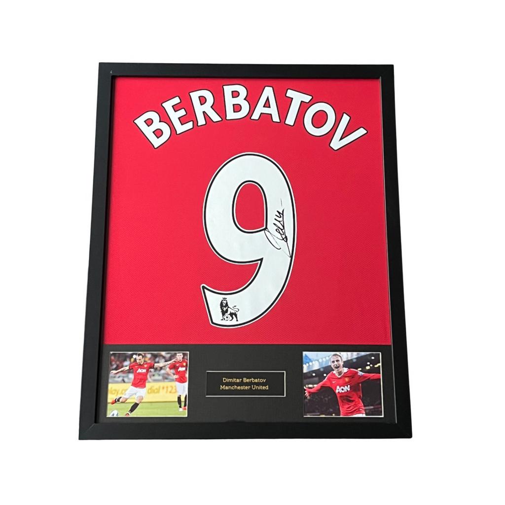 Dimitar Berbatov gesigneerd Manchester United thuisshirt, Buitenlandse clubs, Shirt, Verzenden, 1695 CX, 28
