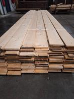 Sloophout  planken  Geschaafd  nieuwe  mes en groef, Doe-het-zelf en Verbouw, Ophalen, Minder dan 25 mm, Grenen, Zo goed als nieuw