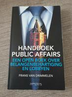 Handboek public affairs een open boek over, Boeken, Ophalen of Verzenden, Gelezen