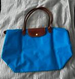 Longchamp blauwe M pliage schoudertas, Sieraden, Tassen en Uiterlijk, Tassen | Reistassen en Weekendtassen, Ophalen of Verzenden