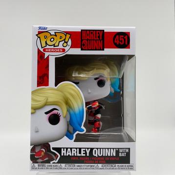 Funko Pop! Harley Quinn: Harley Quinn (with Bat) #451