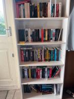 Boekenkast vol diverse boeken, boekenpartij, Ophalen of Verzenden, Gelezen