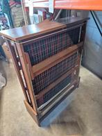 vintage opklapbed, Ophalen, Gebruikt, Eenpersoons, 90 cm
