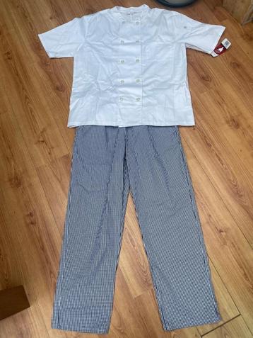 Nieuwe kokskleding set – Chef Works & Whites – maat XL beschikbaar voor biedingen