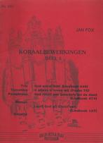 JAN FOX - KORAALBEWERKINGEN - DEEL 5, Muziek en Instrumenten, Bladmuziek, Ophalen of Verzenden, Gebruikt, Artiest of Componist