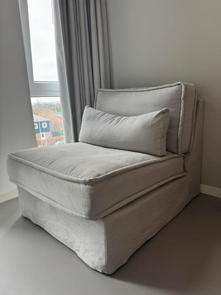 Rivièra Maison Loveseat Bank Lichtgrijs – Zo Goed Als Nieuw, Huis en Inrichting, Banken | Sofa's en Chaises Longues, Zo goed als nieuw