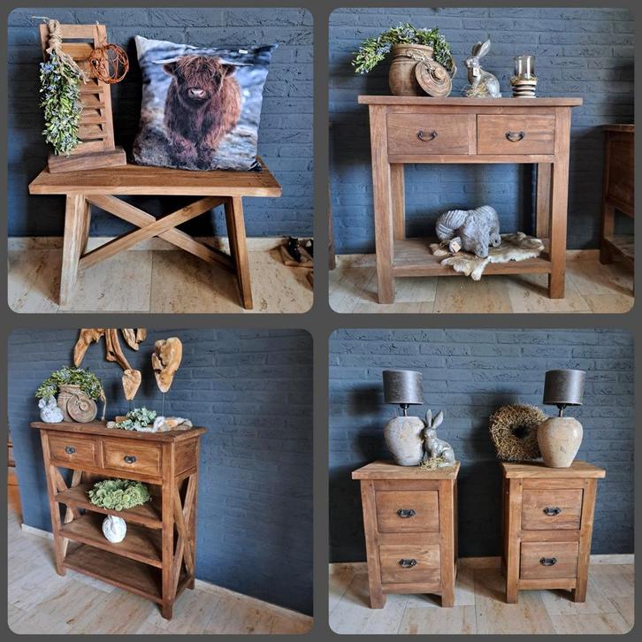 Landelijke meubels, Huis en Inrichting, Kasten | Dressoirs, Nieuw, 25 tot 50 cm, Ophalen of Verzenden