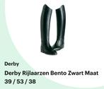 Derby Rijlaarzen maat 39, Dieren en Toebehoren, Paardrijkleding, Ophalen of Verzenden, Zo goed als nieuw, Dressuur, Schoeisel
