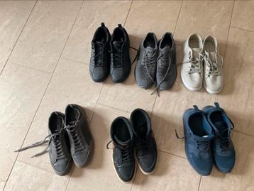 6 paar herenschoenen maat 46 beschikbaar voor biedingen
