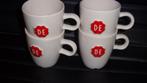 4 Senseo Koffiekopjes Van Douwe Egberts., Huis en Inrichting, Keuken | Servies, Ophalen of Verzenden, Zo goed als nieuw, Overige stijlen