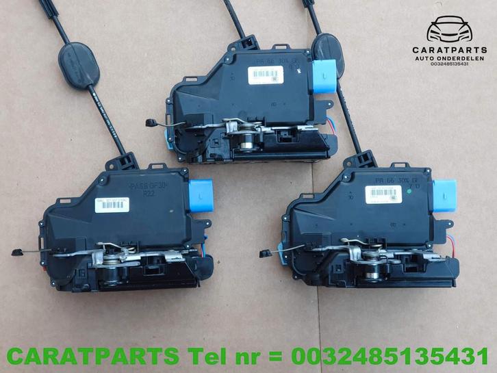 Golf deurslot Touran portierslot volkswagen 3D1837016AC, Auto-onderdelen, Carrosserie en Plaatwerk, Volkswagen, Gebruikt, Ophalen of Verzenden