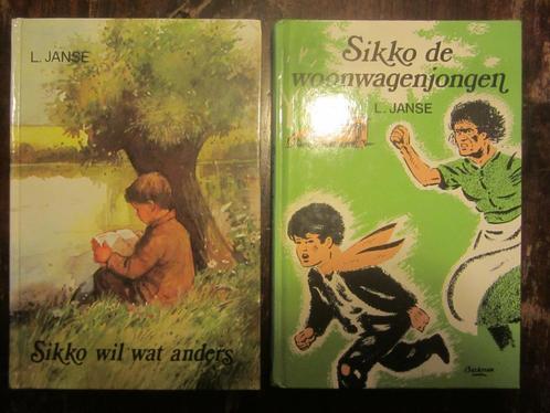 L Janse Sikko de woonwagenjongen/wil wat anders, Boeken, Kinderboeken | Jeugd | onder 10 jaar, Zo goed als nieuw, Ophalen of Verzenden