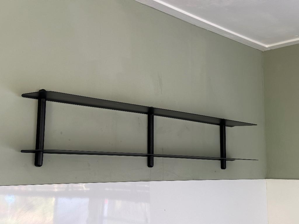 Gejst NIVO C wandrek zwart, Huis en Inrichting, Woonaccessoires | Wanddecoraties, Gebruikt, Ophalen