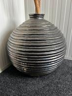 PTMD pot/vaas antraciet glimmend, Huis en Inrichting, Woonaccessoires | Vazen, Ophalen of Verzenden, Overige kleuren, 50 tot 75 cm